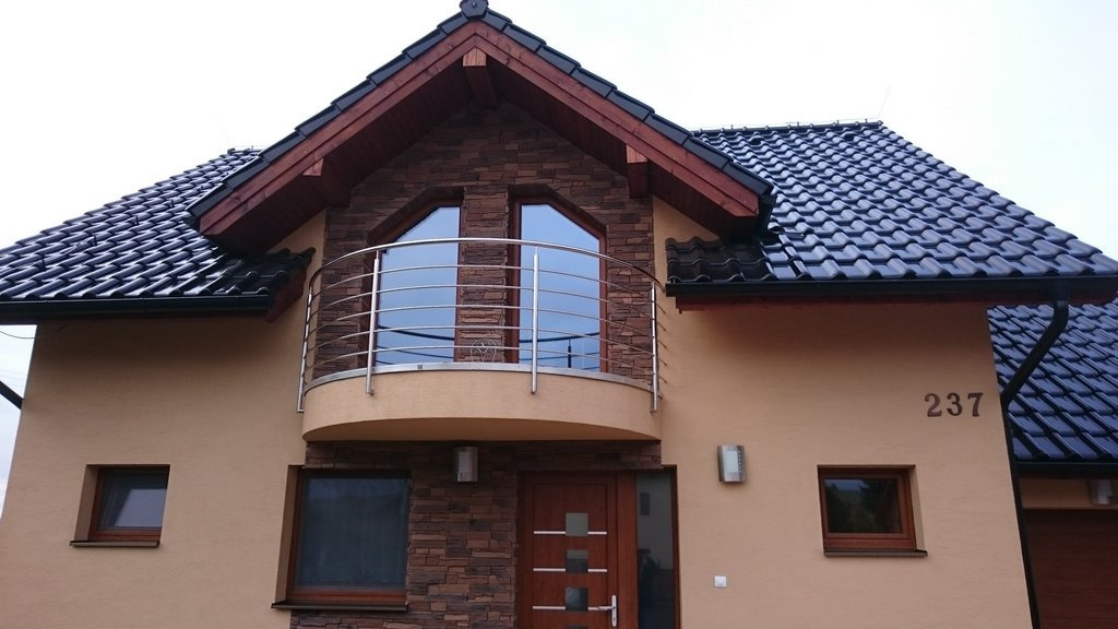 Nerezový balkón