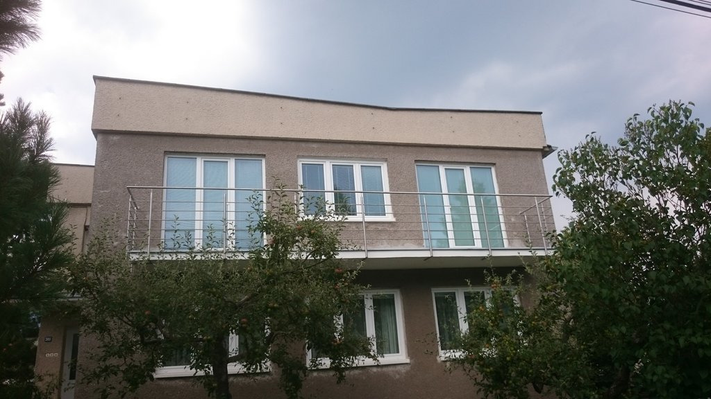 Nerezový balkón